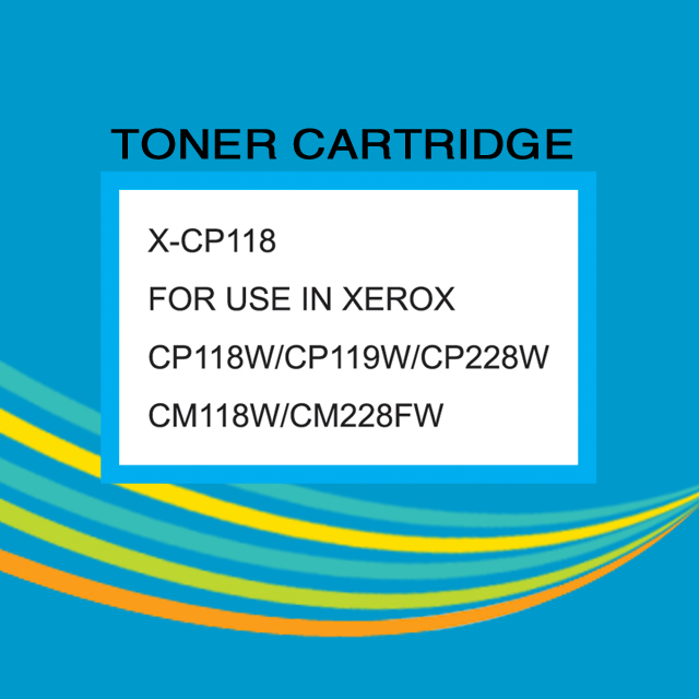 远帆原装颗粒蓝色碳粉盒适用于施乐CP118W/CP119W/CP228W/CM118W/CM228FW